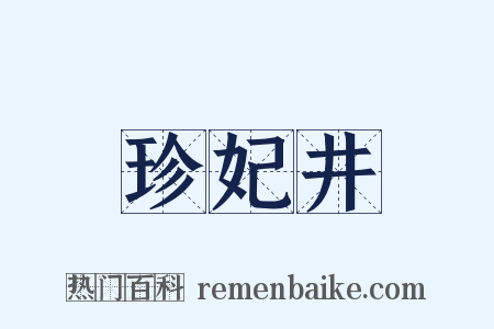 珍妃井是什么意思的图片